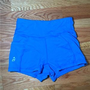 P’tula workout shorts high waisted